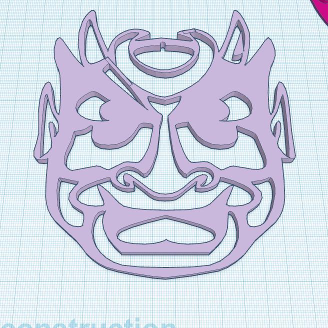 Stylish tribal mask model 8