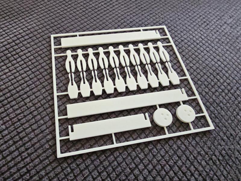 Bowling Game Card Kit with Ramp