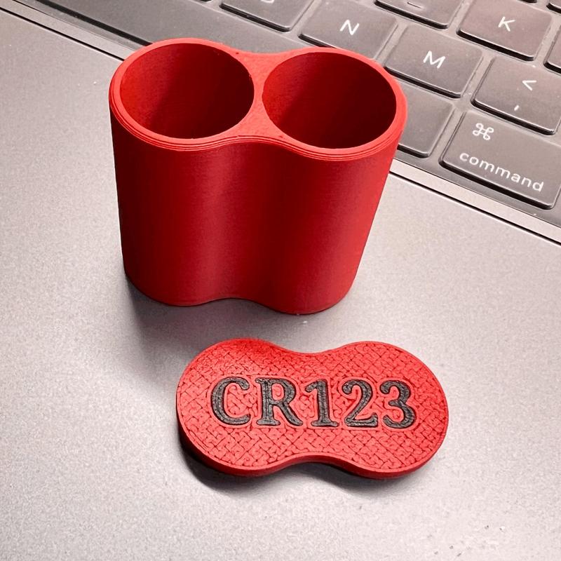 CR123A Dual Battery Case MMU With Text