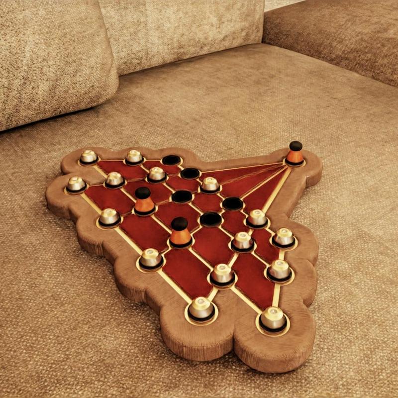 TIGERS AND GOATS - ADU HULI - BOARD GAME