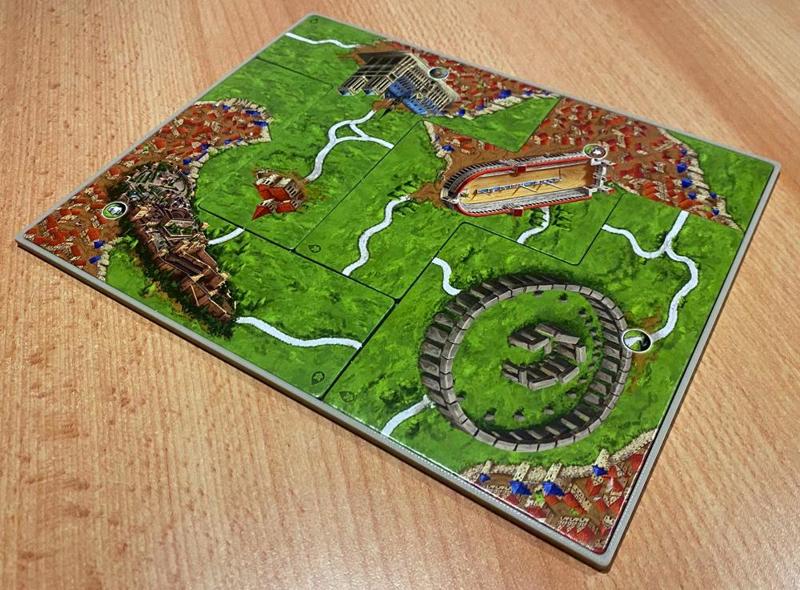 Carcassonne Wonders Of Humanity Tile Holder (Wunder der Menschheit)