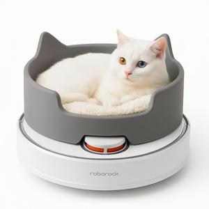 Pelíšek pro kočku na robotický vysavač/ Cat bed for robot vacuum cleaner