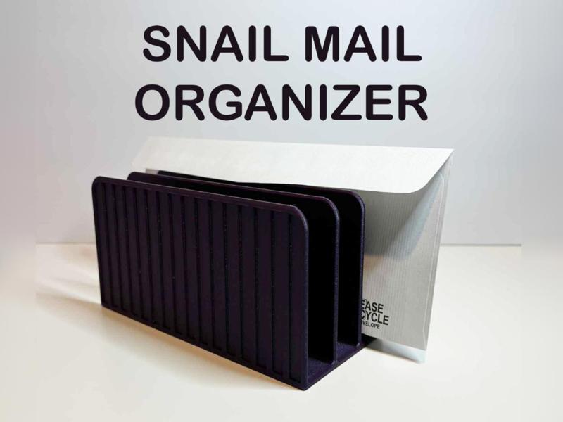 Snail mail organizer