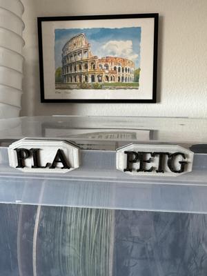 PLA/PETG sign