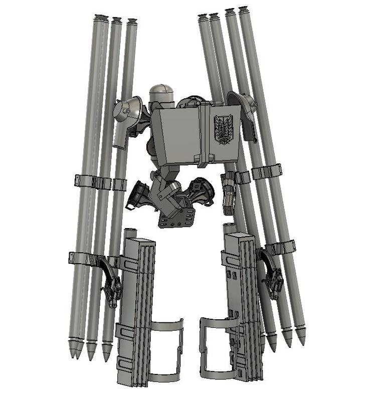Attack on Titan - S4 3DMG Bundle