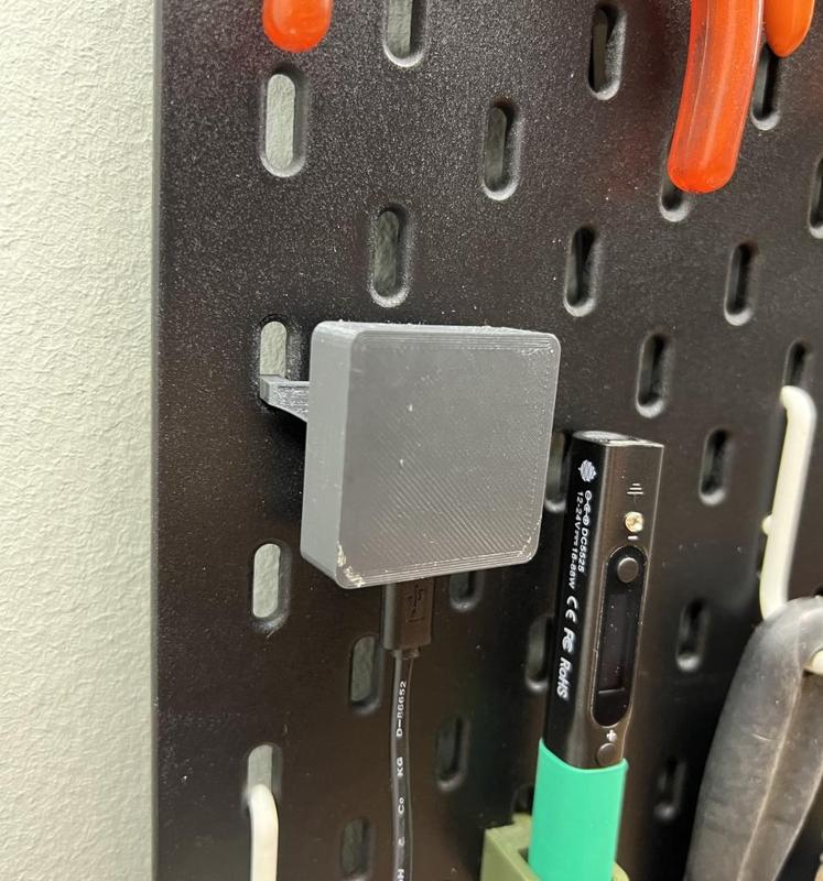 Skadis LD2410 mmWave Wemos D1 Mini Holder Case