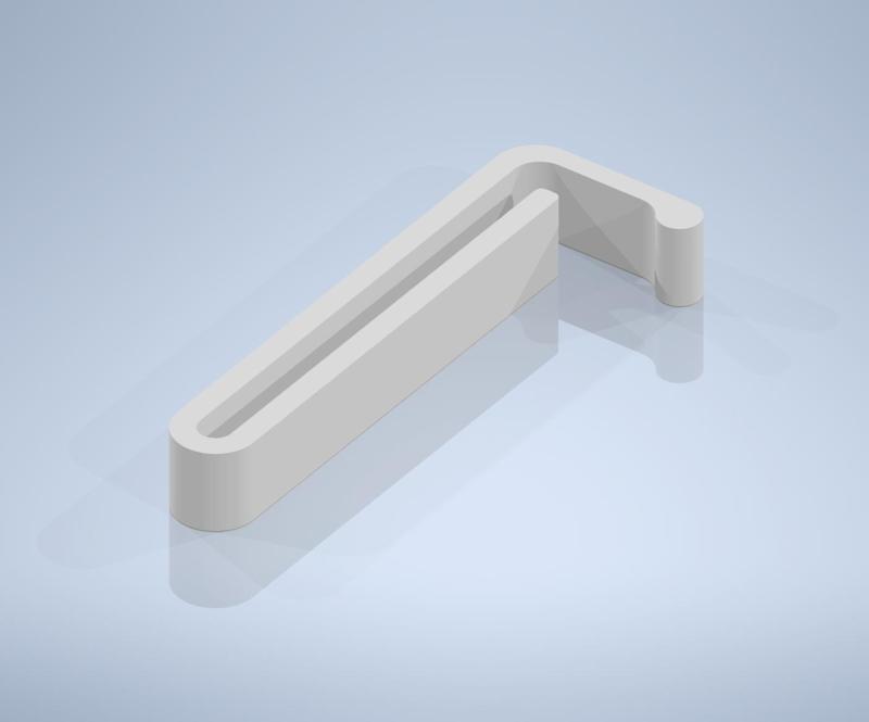 QIDI X-MAX 3 X-PLUS 3 LED strip support clip