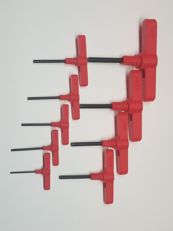 T-Handles (SAE) for Allen Hex Wrench Key