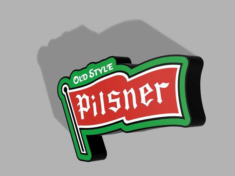 Old Style Pilsner LED Lightbox Sign