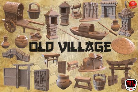 Asian old village props (Pick A Prop! Chopstick Unleashed!)