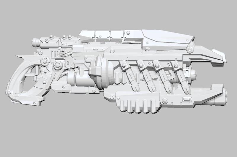 Sci Fi Relic Weapons