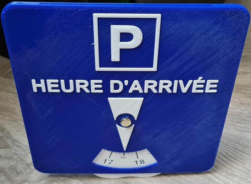 Disque de stationnement automatique