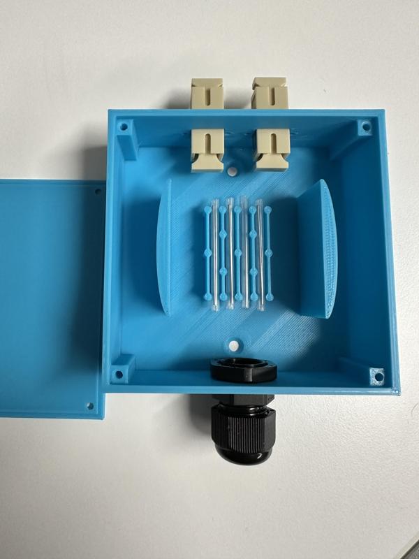 Fiber Optic Connector Junction Box
