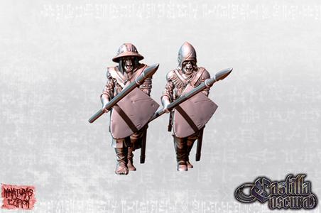 Revived Spearmen ADVANCING