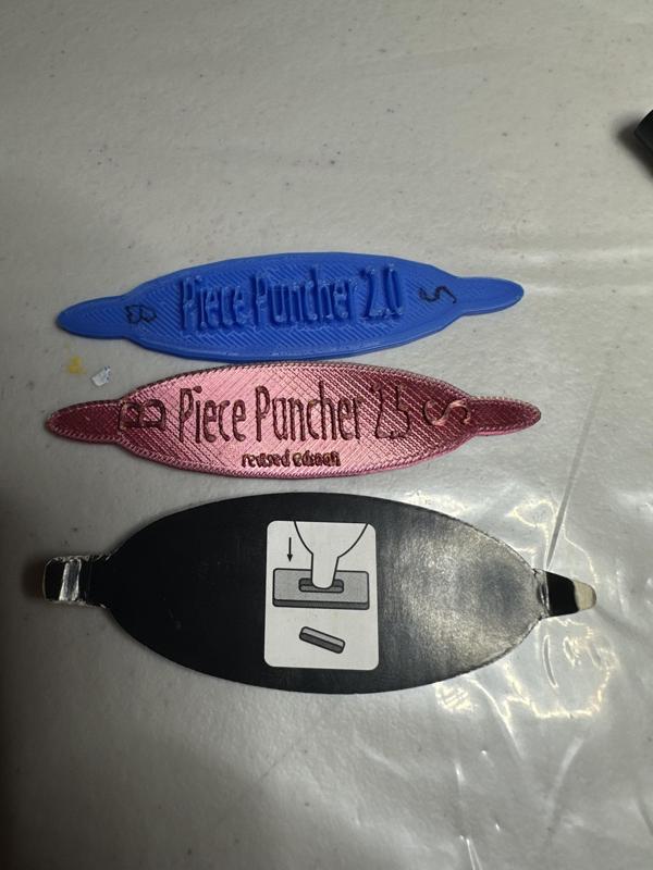 Puncher for cardboard 4D Models