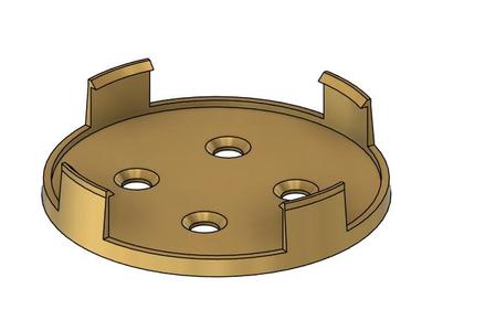 Logitech MeetUp microphone mount