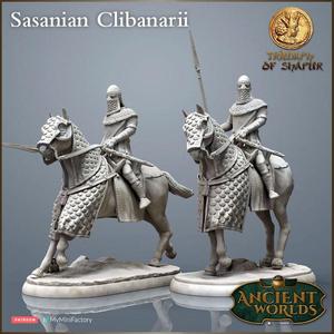 Sasanian Clibanarii cavalry - Triumph of Shapur