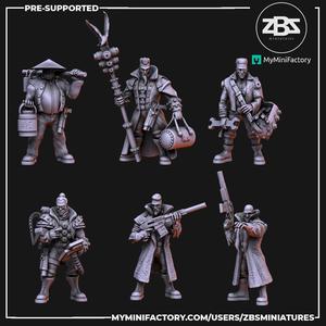 Sci-Fi NPC and Vendors - HUMAN