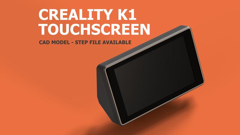 Creality Touchscreen K1 Series Ender-3 V3 CAD