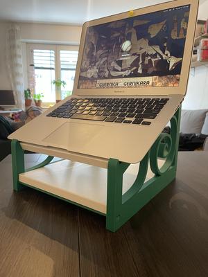 Laptop Stand with Shelf
