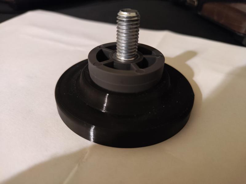 Kingsmith R2 treadmill load spreading foot adapter