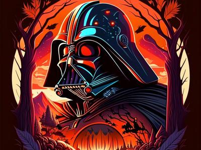 Darth Vader hueforge 5 colors
