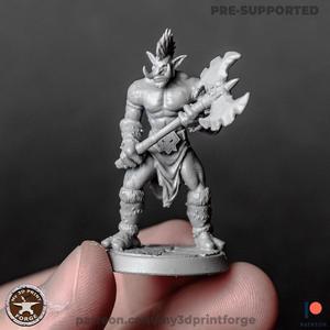 Tribe Troll Berserk Warrior GREATAXE