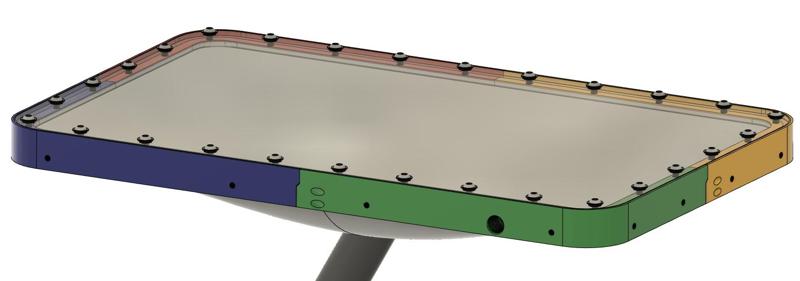 Starlink Dishy V2 Housing for Flat Mount