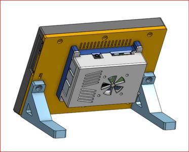 7 inch display case