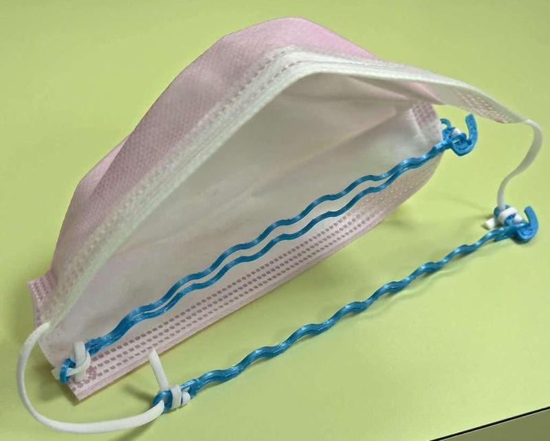 Surgical mask change to tie on type 口罩帶扣-改為縛帶式