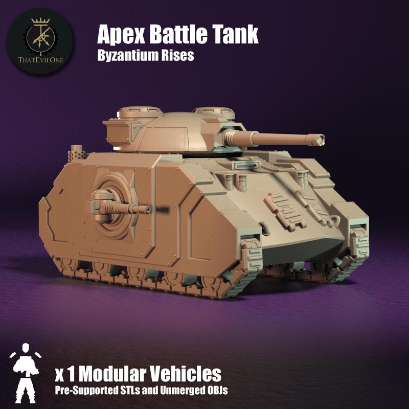 Palatinii Apex Battle Tank - Presupported