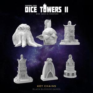 15 Keychains :: Possibly Cool Dice Tower 2