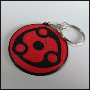 Madara Sharingan Keyring (Simple)