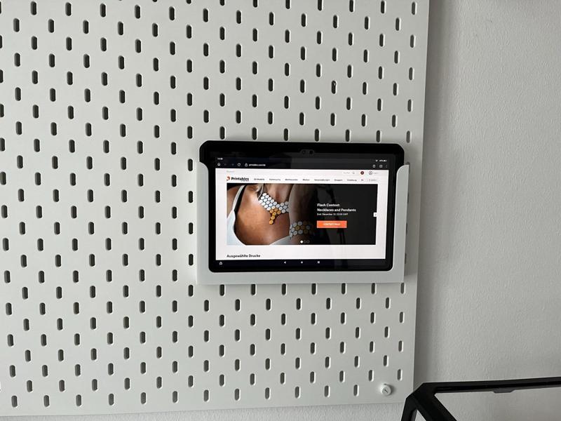 Ikea Skadis Holder Fire HD 10