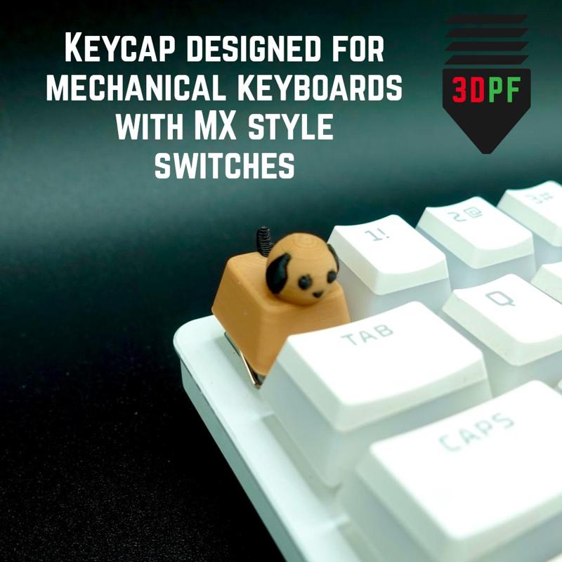 Puppy Keycap (Mechanical Keyboard)