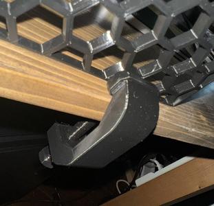 HSW Desk Clamp (Honey Comb Storage Wall)