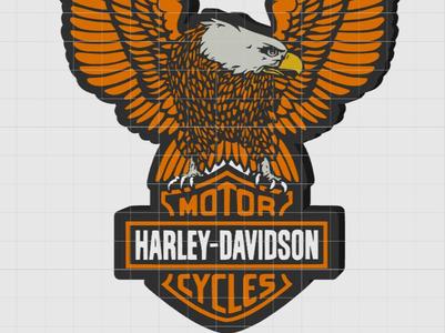 harley davidson light box