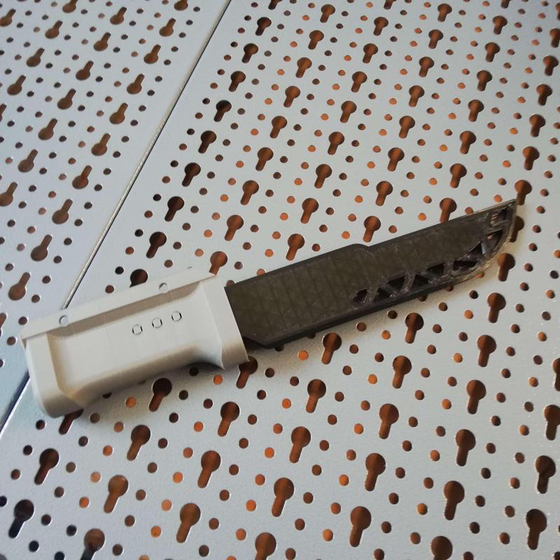 Picatinny Toy Bajonet. PRINT OUT OF TPU