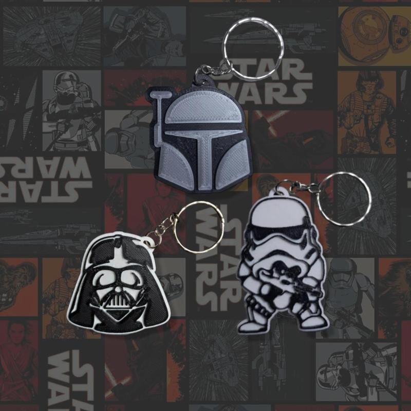 Pack 1 Star Wars keychain