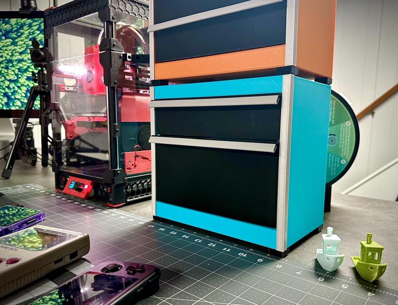 Desktop Mini Toolbox Gridfinity Remix - Double Hight Drawer