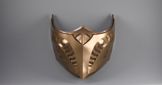 Mortal Kombat - Scorpion Fan Art Cosplay Mask