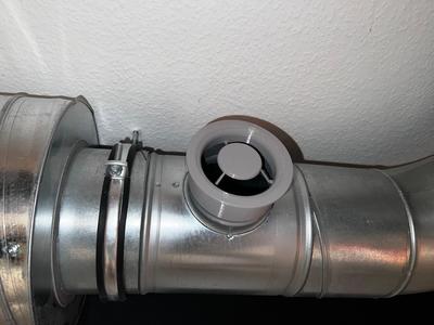 Gebäudelüftung, Wohnraumlüftung Düsen 80mm