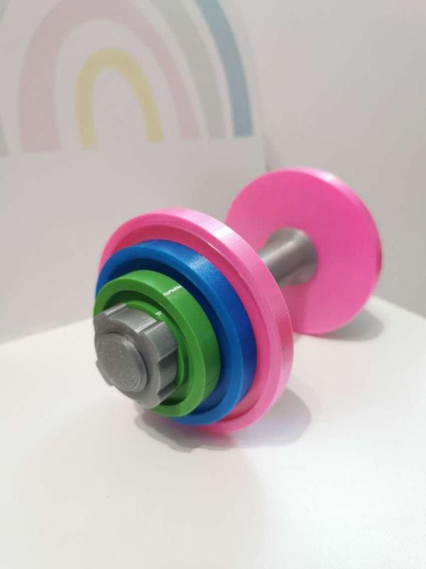 Toddler dumbbell