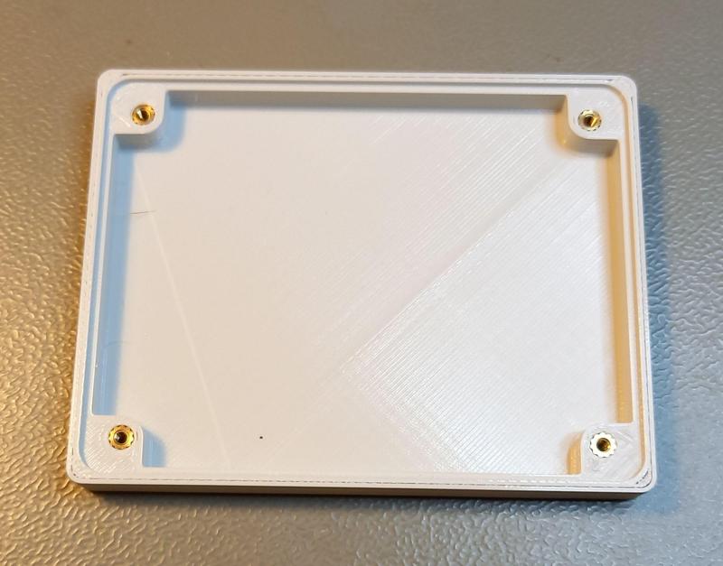 Unterteil für Leiterplatte Clock Module V1.1 von Dawid Buchwald.