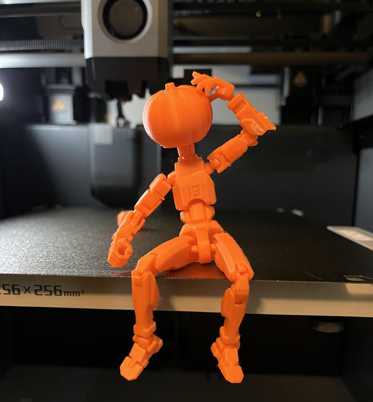 Dummy 13 pumpkin head