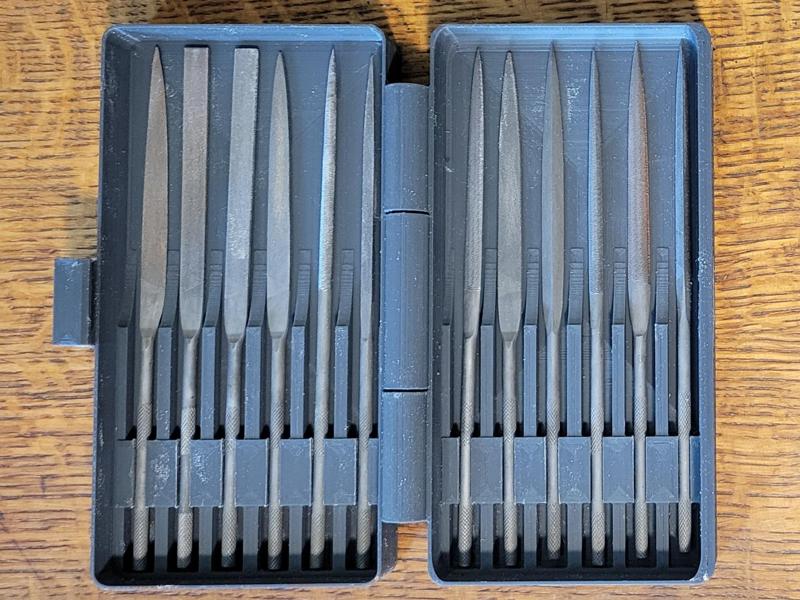 Needle File Holder - Side Opening W Retention