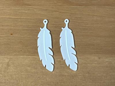 feather earrings