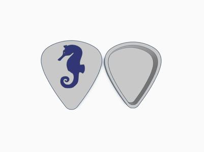 Seahorse Guitar Pick Holder