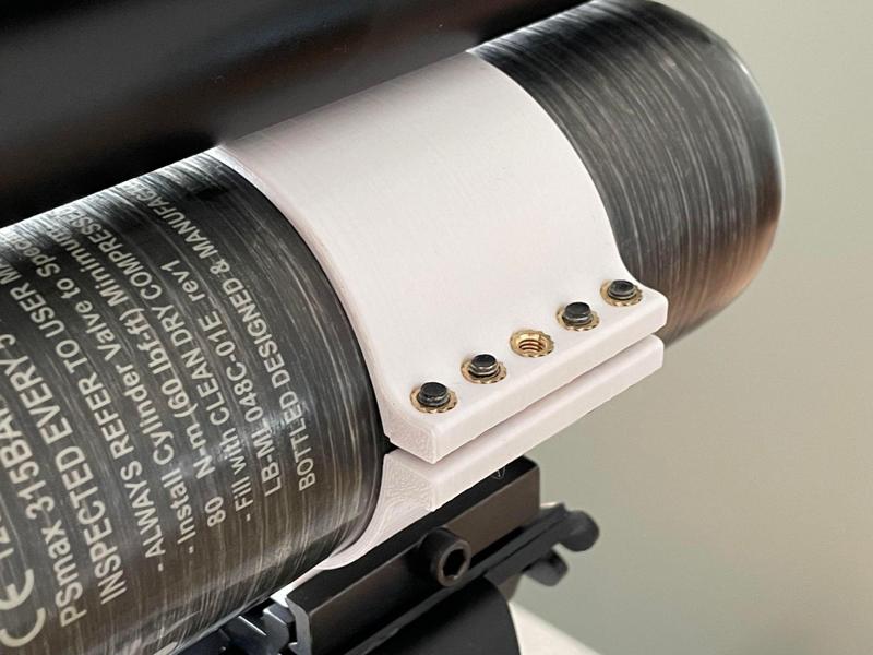 60mm PCP Bottle Bipod Mount