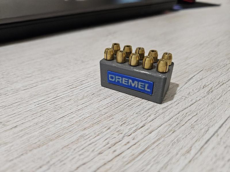 Dremel bit cap stand